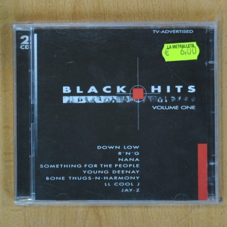 VARIOS - BLACK HITS VOLUME ONE - 2 CD