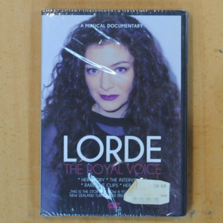 LORDE - THE ROYAL VOICE - DVD