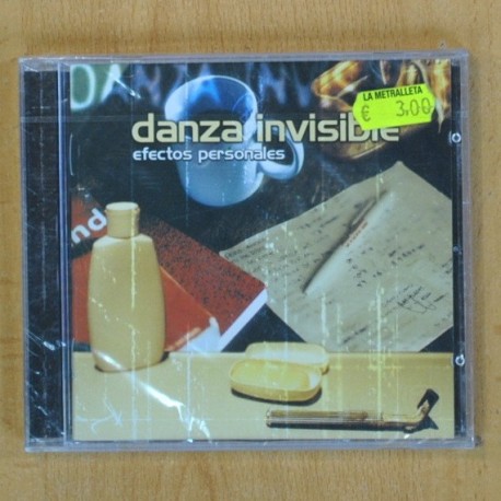 DANZA INVISIBLE - EFECTOS PERSONALES - CD