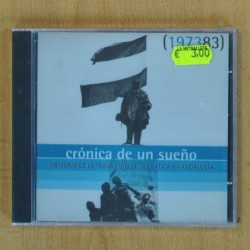 VARIOS - CRONICA DE UN SUEÑO MEMORIAS DE LA TRANSICION DEMOCRATICA EN ANDALUCIA - CD