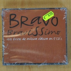VARIOS - BRAVO BRAVISSIMO 100 EXITOS DE MUSICA CLASICA - 5 CD