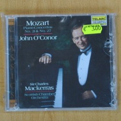 JON OCONOR - MOZART PIANO CONCERTOS NO21 NO 27 - CD