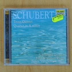 VARIOS - SCHUBERT TROUT QUINTET QUARTET IN A MINOR - CD