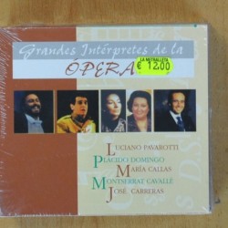 VARIOS - GRANDES INTERPRETES DE LA OPERA - CD