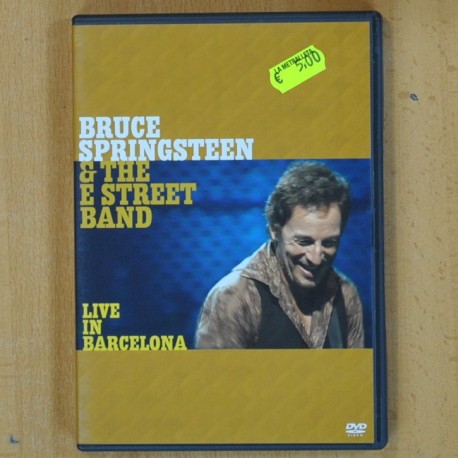 BRUCE SPRINGSTEEN & THE STREET BAND - LIVE IN BARCELONA - 2 DVD