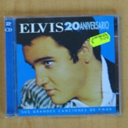 ELVIS PRESLEY - ELVIS 20 ANIVERSARIO - 2 CD