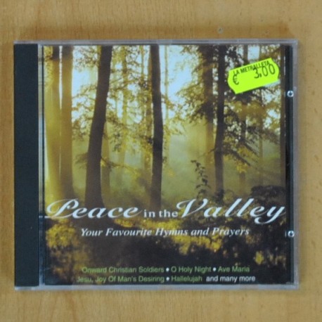 VARIOS - PEACE IN THE VALLEY - CD