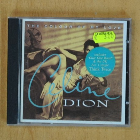 CELINE DIONE - THE COLOUR OF MY LOVE - CD