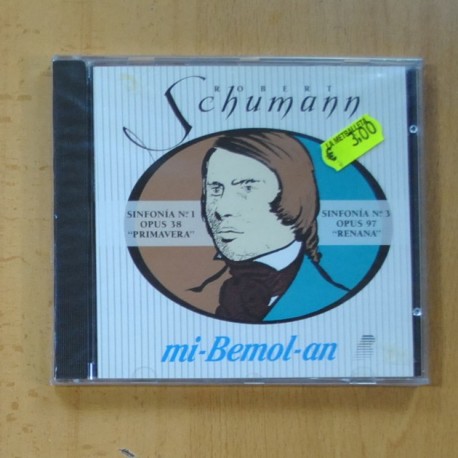 ROBERT SCHUMANN - MI BEMOL AN - CD