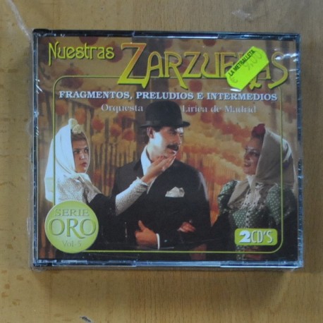 ORQUESTA LIRICA DE MADRID - NUESTRAS ZARZUELAS - 2 CD