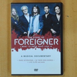 FOREIGNER - THE STORY OF FOREIGNER - DVD