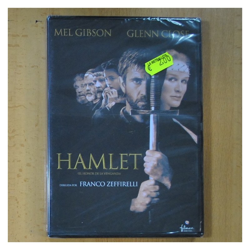 FRANCO ZEFFIRELLI HAMLET DVD Discos La Metralleta tienda online