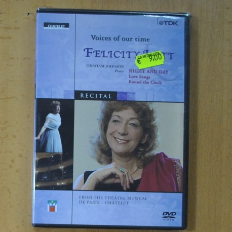 FELICITY LOTT - VOICES OF OUR TIME - DVD
