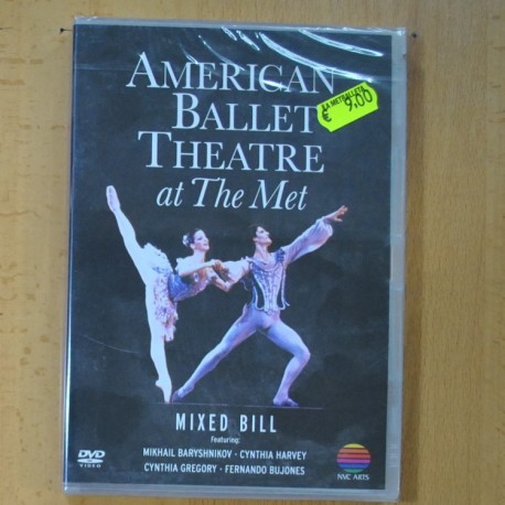 AMERICAN BALLET THEATRHE - AT THE MET - DVD