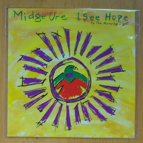 MIDGE URE - I SEE HOPE IN THE MORNING LIGHT / THE MAN I USED TO BE - SINGLE