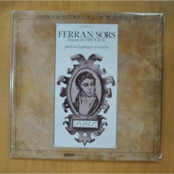 FERRAN SORS / LOPATEGUI - INTEGRAL DELS OPUS 31 35 - GATEFOLD - LP