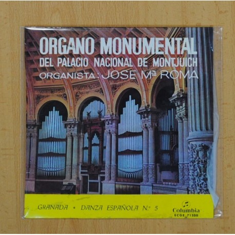 JOSE MARIA ROMA - ORGANO MONUMENTAL DE MONTJUICH - SINGLE