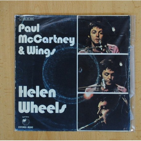 PAUL MCCARTNEY / WINGS - HELEN WHEELS - SINGLE