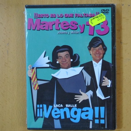 MARTES Y TRECE - LACA BALLE VENGA !! - DVD