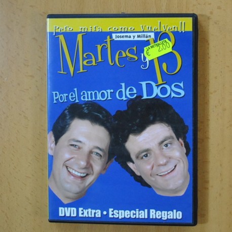 MARTES Y TRECE - POR EL AMOR DE DOS - DVD