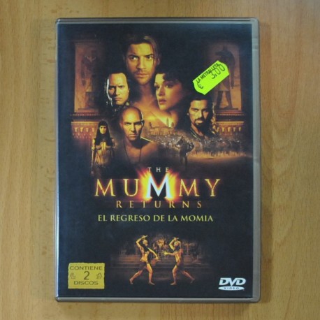 THE MUMMY RETURNS EL REGRESO DE LA MOMIA - DVD