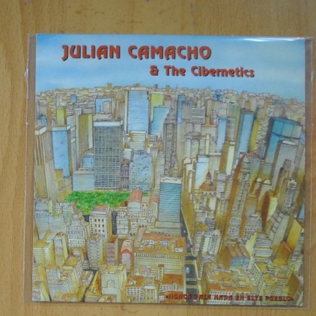 JULIAN CAMACHO & THE CIBERNETICS - NUNCA PASA NADA EN ESTE PUEBLO / COMPAÑERO DE VIAJE - SINGLE