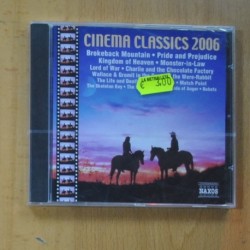 VARIOS - CINEMA CLASSICS 2006 - CD