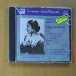 DUSOLINA GIANNINI - ARIAS AND DUETS - CD
