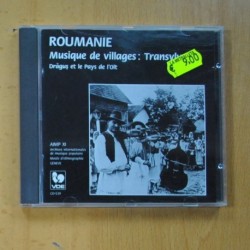 VARIOS - ROUMANIE / MUSIQUE DE VILLAGES TRANSYLVANIE - CD