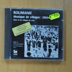 VARIOS - ROUMANIE / MUSIQUE DE VILLAGES OLTENIE - CD