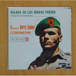 SARGENTO BARRY SADLER - BALADA DE LOS BOINAS VERDES - SINGLE