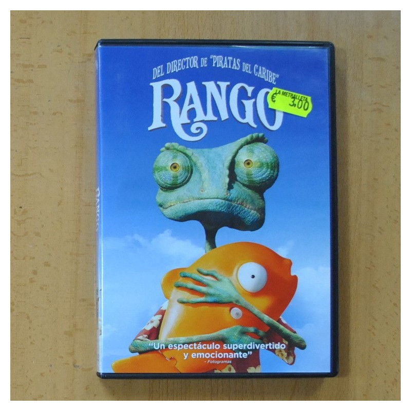 caja de cartón Pepino la licenciatura RANGO - DVD - Discos La Metralleta - tienda online de música y películas
