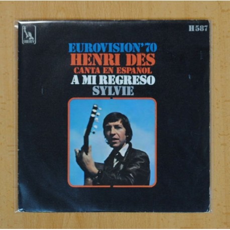 HENRI DES - A MI REGRESO / SYLVIE - SINGLE
