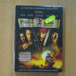 PIRATAS DEL CARIBE LA MALDICION DE LA PERLA NEGRA - 2 DVD