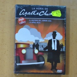 AGATHA CHRISTIE - EL MISTERIO DEL JARRON AZUL / LA SEÑAL ROJA - DVD + LIBRO