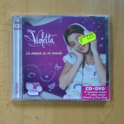 VIOLETA - LA MUSICA ES MI MUNDO - CD + DVD