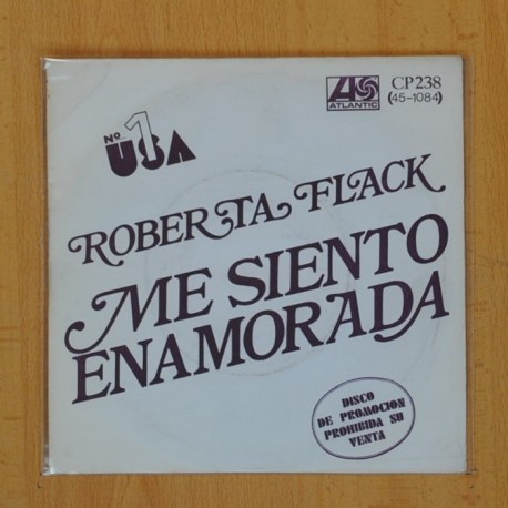 ROBERTA FLACK - ME SIENTO ENAMORADA / CONVERSACION DE AMOR - SINGLE