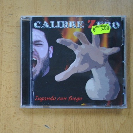 CALIBRE ZERO - JUGANDO CON FUEGO - CD