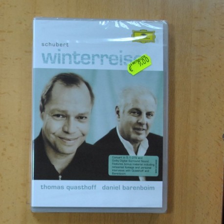 THOMAS QUASTHOFF / DANIEL BARENBOIM - WINTERREISE - DVD