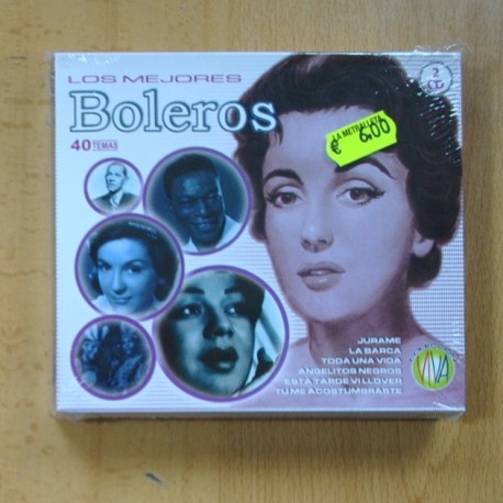 VARIOS - LOS MEJORES BOLEROS - 2 CD