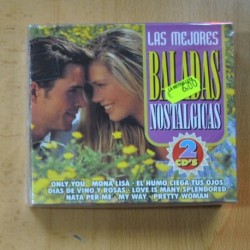 VARIOS - LAS MEJORES BALADAS NOSTALGICAS - 2 CD