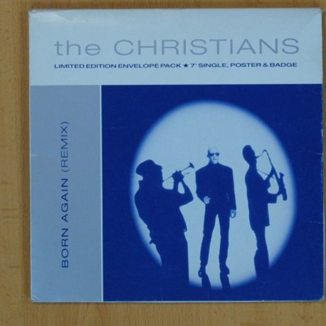 THE CHRISTIANS - BORN AGAIN - CONTIENE POSTER - SINGLE
