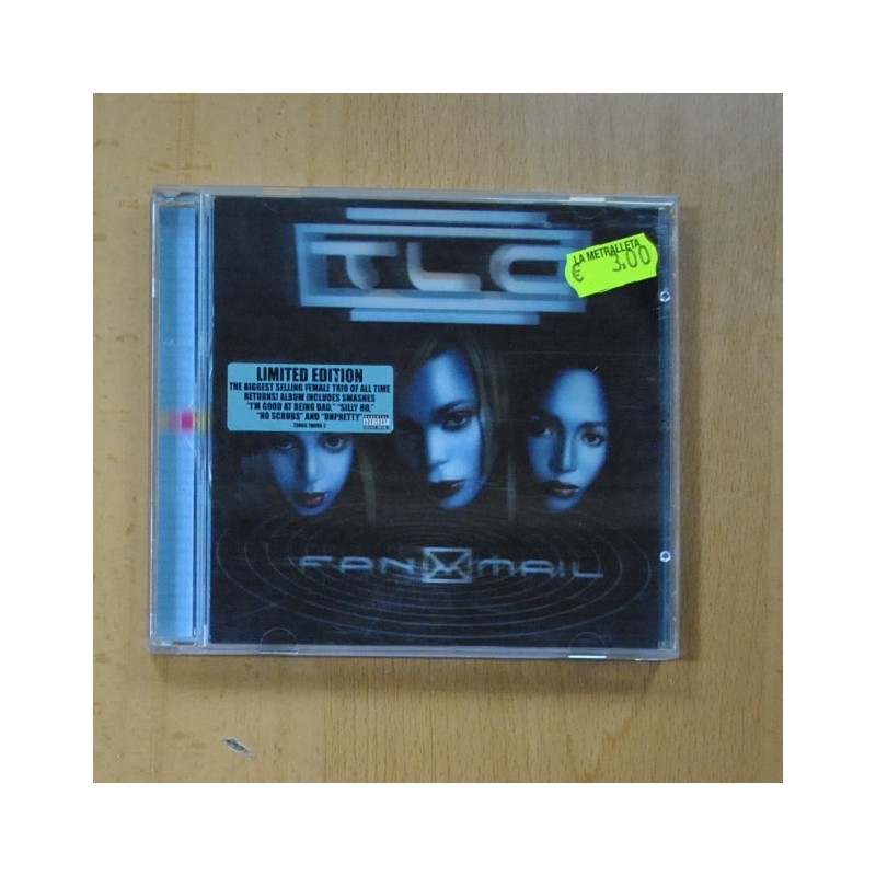 TLC - FAN MAIL - CD - La Metralleta - Compraventa de Música y Cine