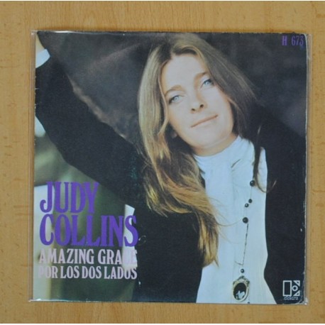 JUDY COLLINS - AMAZING GRACE / POR LOS DOS LADOS - SINGLE
