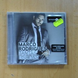 MARCO RODRIGUES - TANTAS LISBOAS - CD