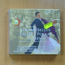 VARIOS - LOS MAS BELLOS VALSES Y POLKAS DE VIENA - 2 CD