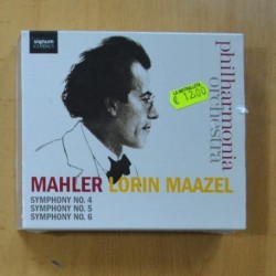 MAHLER / LORIN MAAZEL - SYMPHONY NO 4 / 5 Y 6 - CD