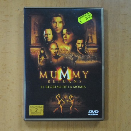 THE MUMMY RETURNS - 2 DVD