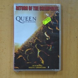 QUEEN - RETURN OF THE CHAMPIONS + PAUL RODGERS - DVD