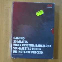 CAMINO / 25 KILATES / VICKY CRISTINA BARCELONA / SU MAJESTAD MINOR / UN INSTANTE PRECISO - DVD